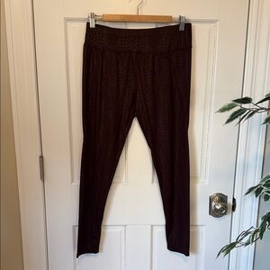 Sweaty Betty Women’s All Day Full Length Leggings Size XL Snake Print 27” Inseam